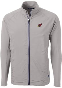 Cutter and Buck Arizona Cardinals Mens Grey Adapt Eco Light Weight Jacket