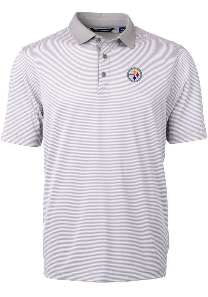 Shop Womens Solid Short-Sleeve Pique Polo - Pittsburgh Steelers at