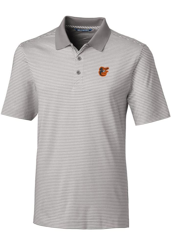 Baltimore Orioles Cutter & Buck Forge Stretch Polo - Heathered Orange