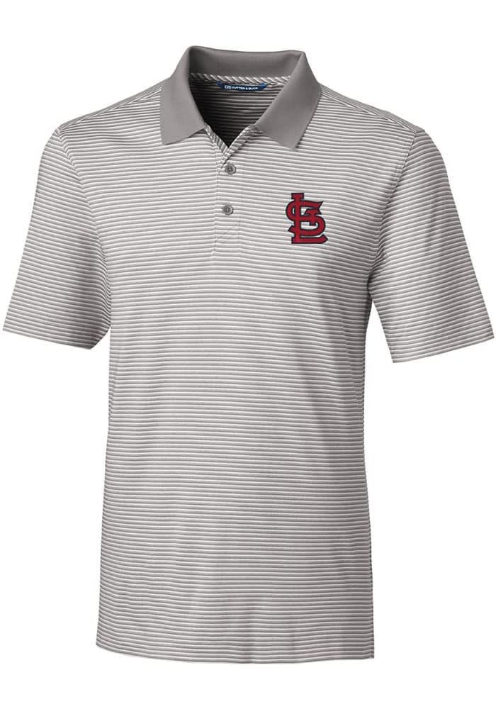 St. Louis Cardinals Cutter & Buck Forge Stretch Mens Polo - Cutter & Buck