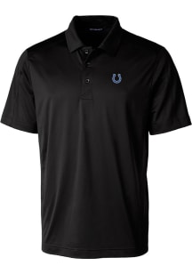 Cutter and Buck Indianapolis Colts Mens Black Prospect Short Sleeve Polo