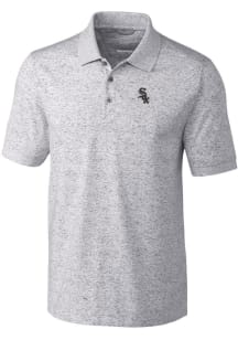 Cutter and Buck Chicago White Sox Mens Grey Advantage Space Short Sleeve Polo