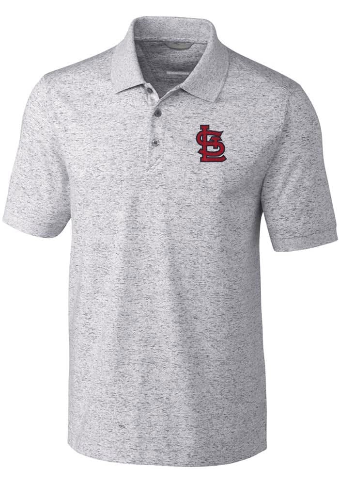 Men's Antigua St. Louis Cardinals White Balance Polo