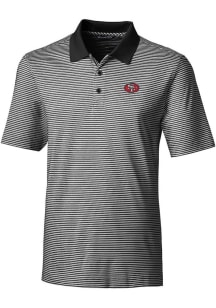 Cutter and Buck San Francisco 49ers Mens Black Forge Big and Tall Polos Shirt