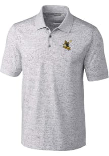 Cutter and Buck Pittsburgh Steelers Grey Historic Space Dye Big and Tall Polo