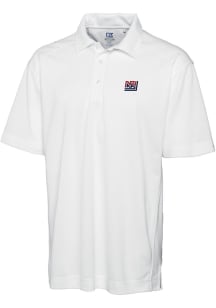 Cutter and Buck New York Giants Mens White Drytec Genre Big and Tall Polos Shirt