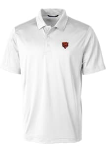 Cutter and Buck Chicago Bears Mens White Prospect Big and Tall Polos Shirt