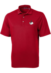 Cutter and Buck Arizona Cardinals Red Historic Virtue Eco Pique Big and Tall Polo