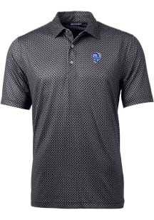 Cutter and Buck Los Angeles Rams Mens Black Pike Big and Tall Polos Shirt