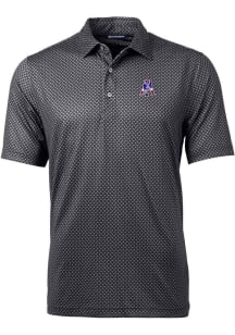 Cutter and Buck New England Patriots Mens Black Pike Big and Tall Polos Shirt