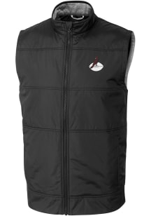 Cutter and Buck Arizona Cardinals Big and Tall Black Historic Stealth Mens Vest
