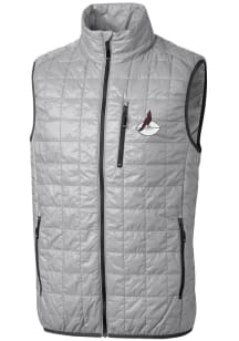 Cutter and Buck Arizona Cardinals Big and Tall Grey Historic Rainier PrimaLoft Mens Vest