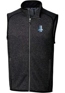 Cutter and Buck Detroit Lions Big and Tall Charcoal Mainsail Mens Vest