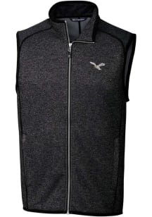 Cutter and Buck Philadelphia Eagles Big and Tall Charcoal Mainsail Mens Vest