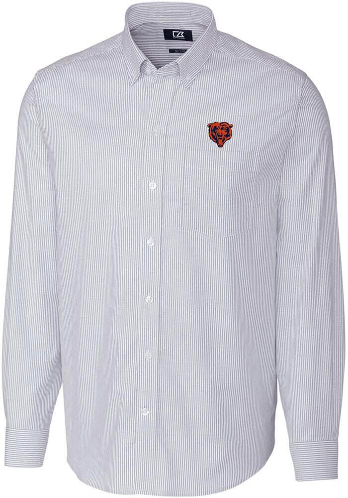 chicago bears dress shirt Chicago Bears Throwback Performance Aloha Shirt