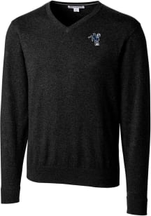 Cutter and Buck Indianapolis Colts Mens Black Historic Lakemont Long Sleeve Sweater