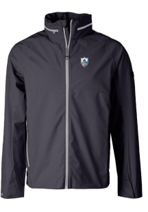 Cutter and Buck Los Angeles Chargers Mens Black Vapor Rain Light Weight Jacket