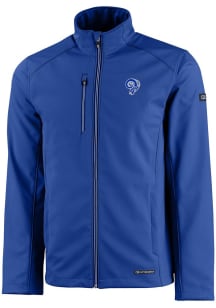 Cutter and Buck Los Angeles Rams Mens Blue Historic Evoke Light Weight Jacket