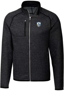 Cutter and Buck Los Angeles Chargers Mens Charcoal Mainsail Medium Weight Jacket