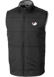 Cutter and Buck Arizona Cardinals Mens Black Historic Stealth Sleeveless Jacket