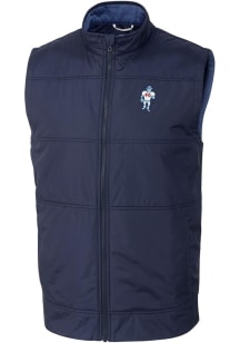 Cutter and Buck Houston Texans Mens Navy Blue Stealth Sleeveless Jacket