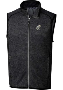 Cutter and Buck New Orleans Saints Mens Charcoal Historic Mainsail Sleeveless Jacket