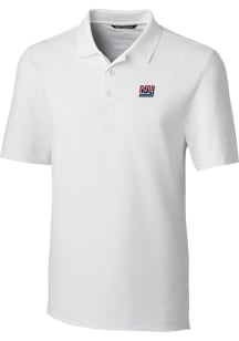 Cutter and Buck New York Giants Mens White Forge Short Sleeve Polo