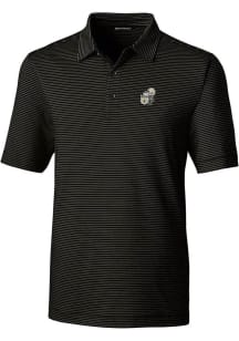 Cutter and Buck New Orleans Saints Mens Black Forge Short Sleeve Polo