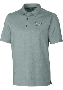 Cutter and Buck Philadelphia Eagles Mens Green Forge Short Sleeve Polo