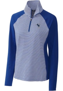 Cutter and Buck Indianapolis Colts Womens Blue Forge 1/4 Zip Pullover