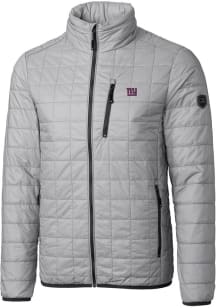 Cutter and Buck New York Giants Mens Grey Rainier PrimaLoft Filled Jacket