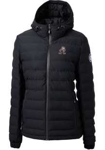 Cutter and Buck Cleveland Browns Womens Black Mission Ridge Repreve Filled Jacket