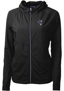 Cutter and Buck Indianapolis Colts Womens Black Historic Adapt Eco Light Weight Jacket