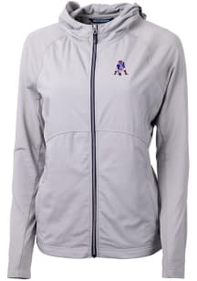 Cutter and Buck New England Patriots Womens Grey Adapt Eco Light Weight Jacket
