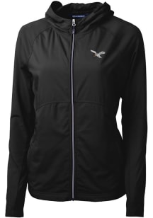 Cutter and Buck Philadelphia Eagles Womens Black Adapt Eco Light Weight Jacket