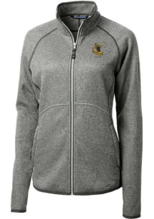 Cutter and Buck Pittsburgh Steelers Womens Grey Historic Mainsail Light Weight Jacket