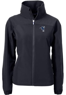 Cutter and Buck Indianapolis Colts Womens Black Historic Charter Eco Light Weight Jacket