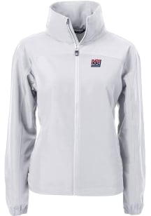 Cutter and Buck New York Giants Womens Grey Historic Charter Eco Light Weight Jacket