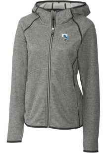 Cutter and Buck Los Angeles Chargers Womens Grey Mainsail Medium Weight Jacket