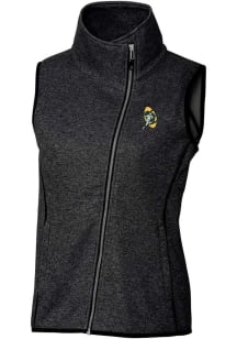 Cutter and Buck Green Bay Packers Womens Charcoal Mainsail Vest