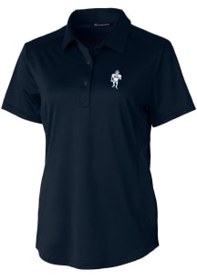 Cutter and Buck Houston Texans Womens Navy Blue Prospect Short Sleeve Polo Shirt