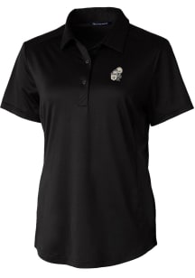 Cutter and Buck New Orleans Saints Womens Black Prospect Short Sleeve Polo Shirt