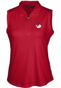 Cutter and Buck Arizona Cardinals Womens Red Historic Forge Polo Shirt
