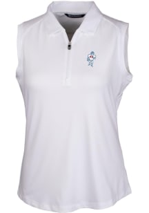Cutter and Buck Houston Texans Womens White Forge Polo Shirt