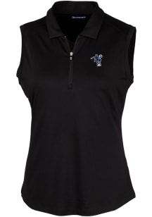 Cutter and Buck Indianapolis Colts Womens Black Historic Forge Polo Shirt