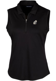 Cutter and Buck New Orleans Saints Womens Black Forge Polo Shirt