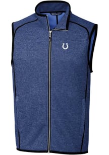 Cutter and Buck Indianapolis Colts Mens Blue Mainsail Sleeveless Jacket