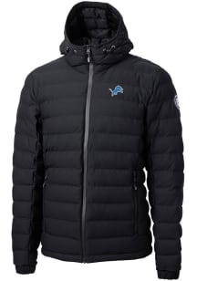 Cutter and Buck Detroit Lions Mens Black Mission Ridge Repreve Filled Jacket