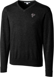 Cutter and Buck Atlanta Falcons Mens Black Lakemont Long Sleeve Sweater