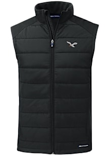 Cutter and Buck Philadelphia Eagles Mens Black Evoke Design Sleeveless Jacket
